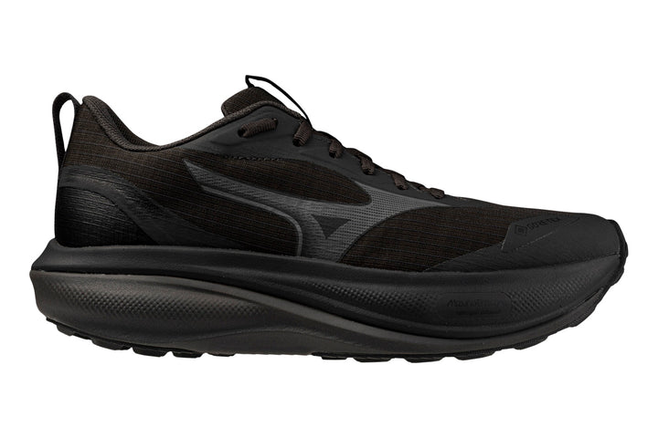 Mizuno Wave Rider GTX 4 D Black/Black Sand Womens #color_black