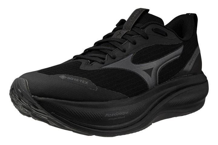 Mizuno Wave Rider GTX 4 2E Black/Black Sand Mens #color_black