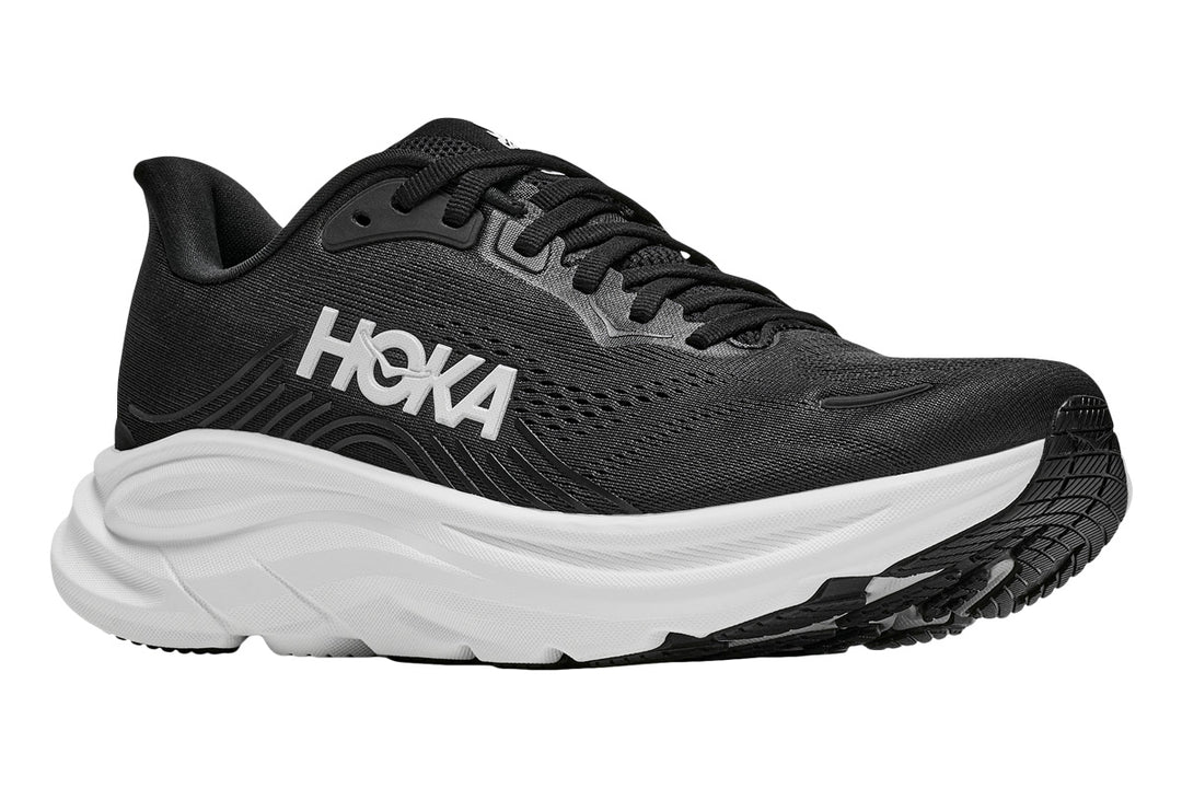 Hoka Clifton 11 D Black/White Mens #color_black