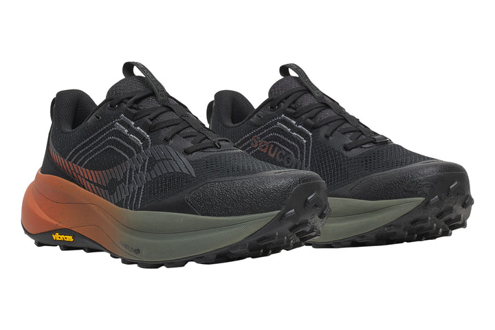 Saucony Xodus Ultra 4 D Black/Rust Mens #color_black-multi
