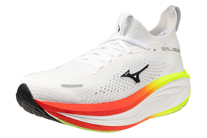Mizuno Neo Vista 3 D White/Black/Orange.com Mens #color_white-multi