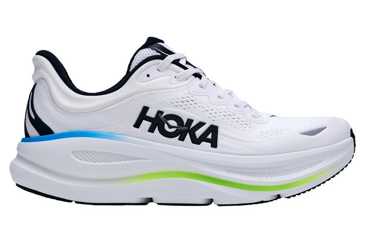 Hoka Bondi 9 D Frost/Black Mens #color_white-multi