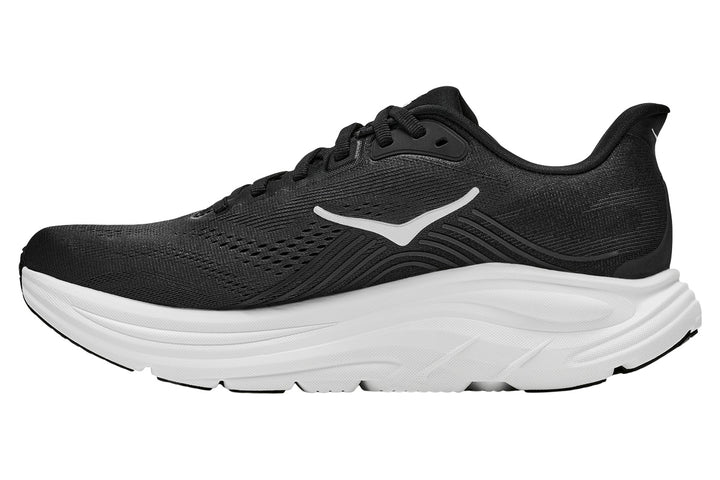 Hoka Clifton 11 D Black/White Mens #color_black