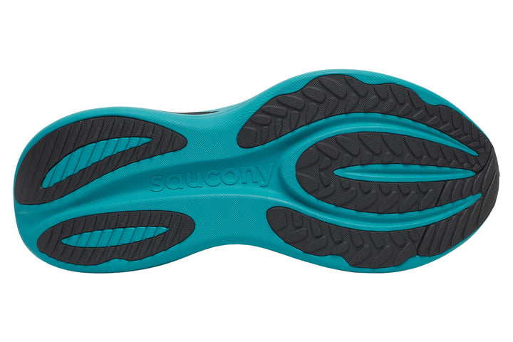 Saucony Triumph 24 D White/Tranquil Mens #color_grey-multi-blues-yellows