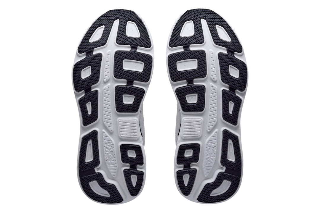 Hoka Bondi 9 2E Frost/Black Mens #color_white-multi