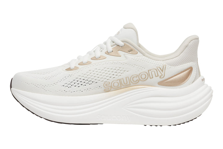 Saucony Triumph 24 B Ivory/Eggshell Womens #color_grey-multi-browns