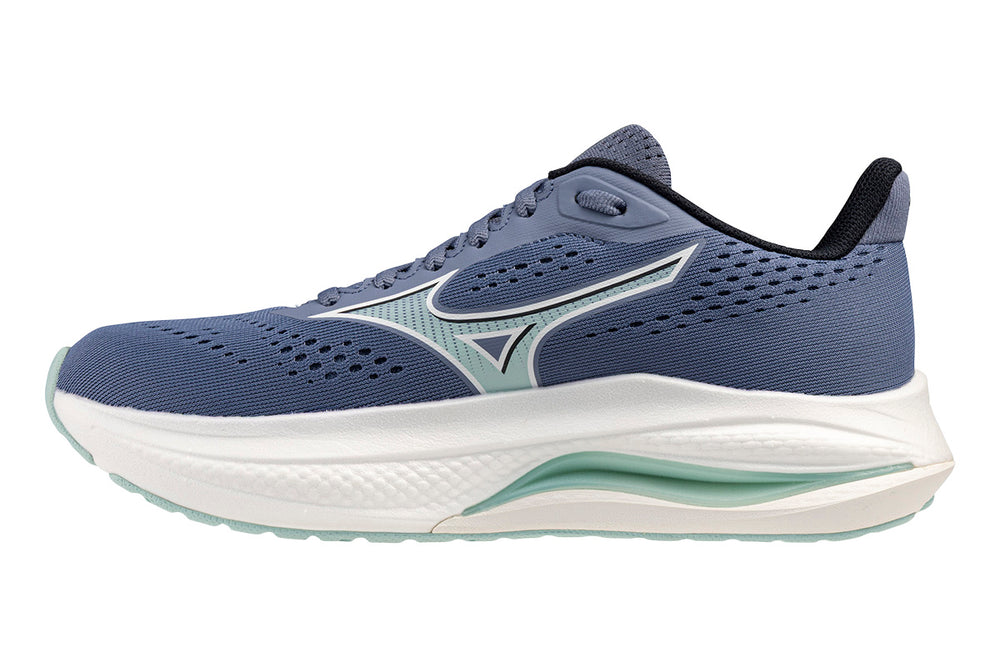 Mizuno Wave Inspire 22 B Wild Wind/Icy Morn/White Womens #color_blue-multi