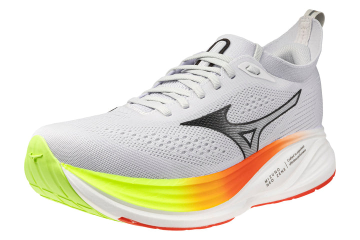 Mizuno Neo Zen 2 D Cloudscape/Black/Orange.com Mens #color_grey-multi