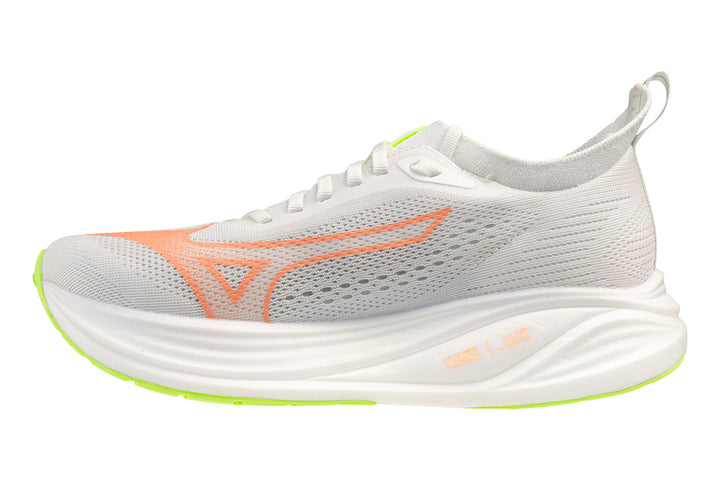 Mizuno Neo Zen 2 B White/Flamingo Coral/Lime Pulp Womens #color_grey-multi