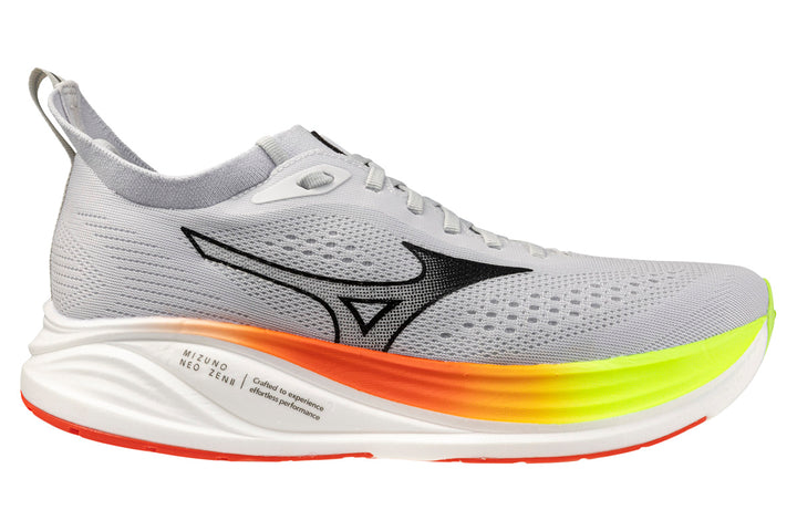 Mizuno Neo Zen 2 D Cloudscape/Black/Orange.com Mens #color_grey-multi