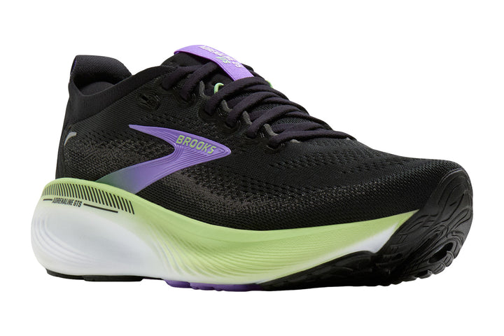 Brooks Adrenaline GTS 25 B Black/Blackened Pearl/Purple Womens #color_black-multi