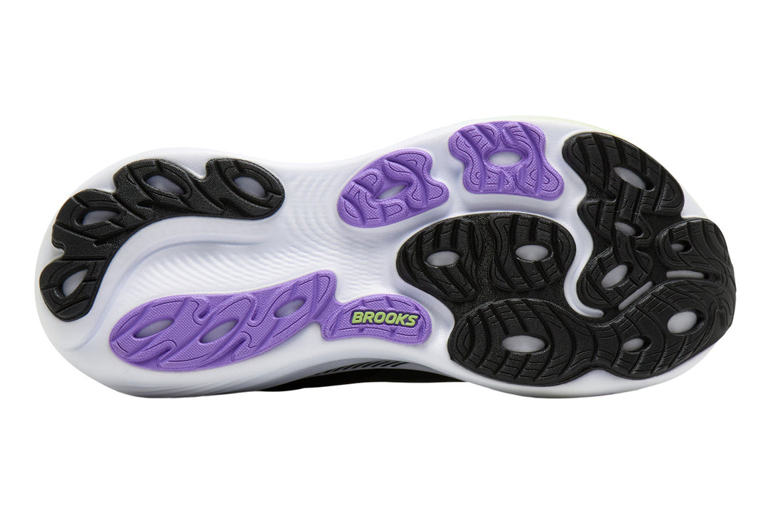 Brooks Adrenaline GTS 25 B Black/Blackened Pearl/Purple Womens #color_black-multi