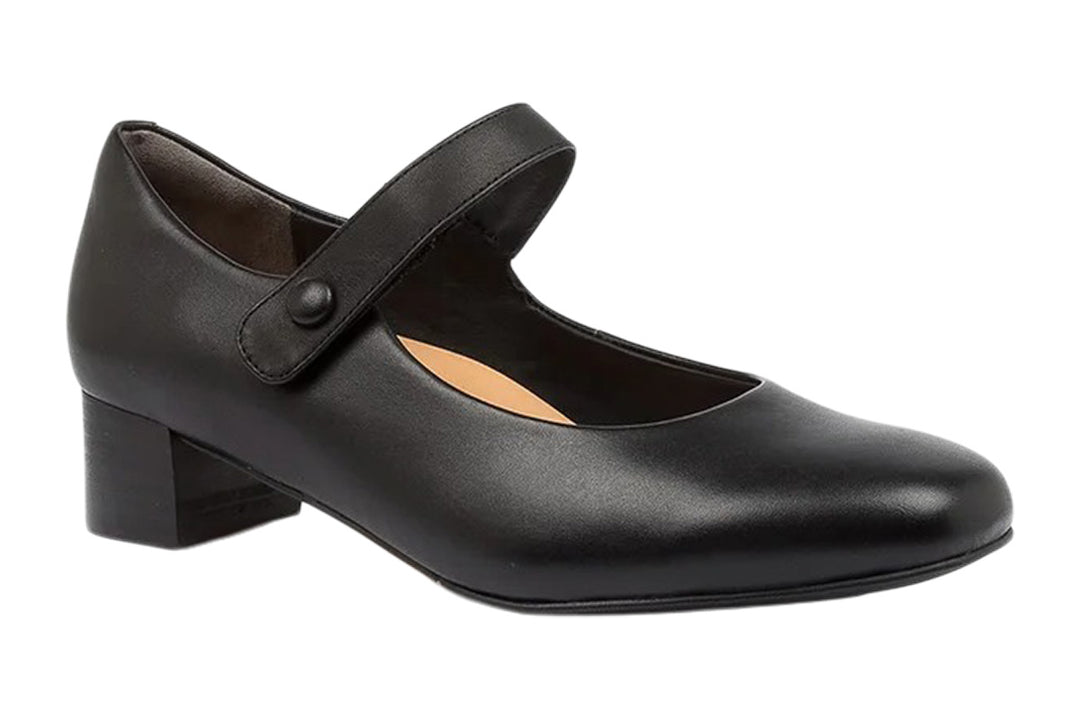 Ziera Kitty W Black Leather Womens #color_black