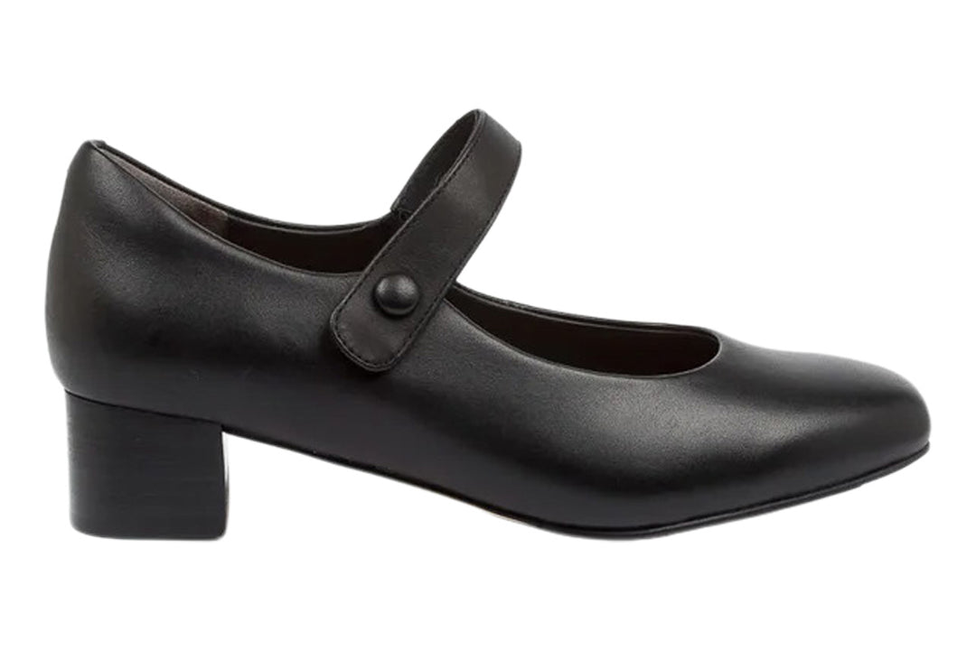 Ziera Kitty W Black Leather Womens #color_black