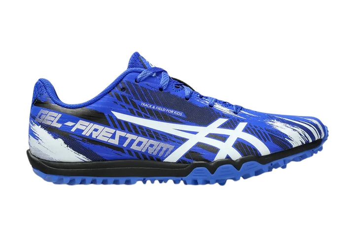 Asics Gel-Firestorm 5 Neon Blue/White Youth #color_blue-multi
