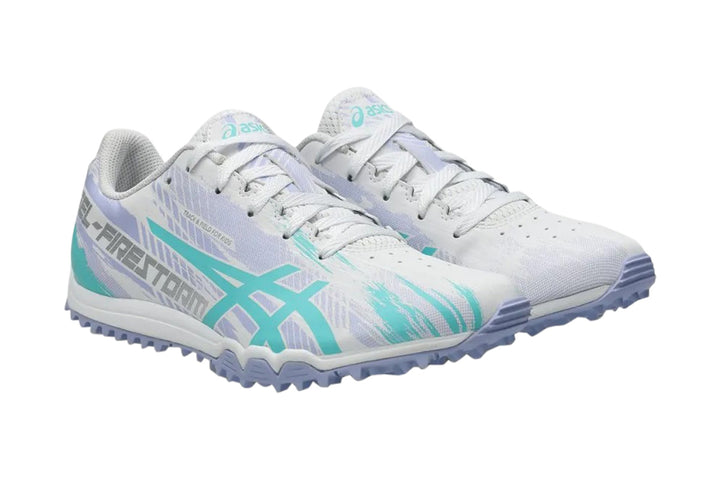Asics Gel-Firestorm 5 White/Ice Mint Youth #color_grey-multi
