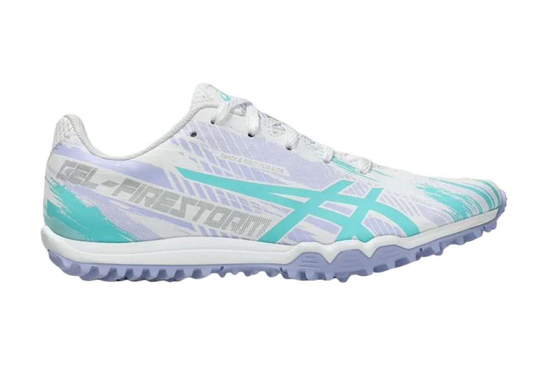 Asics Gel-Firestorm 5 White/Ice Mint Youth #color_grey-multi