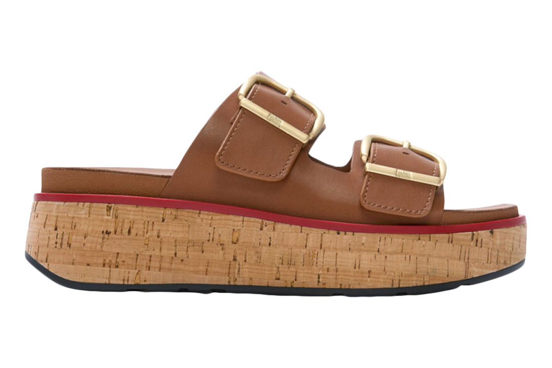 FitFlop Gen-FF Max Buckle Deep Tan Womens #color_brown-tan
