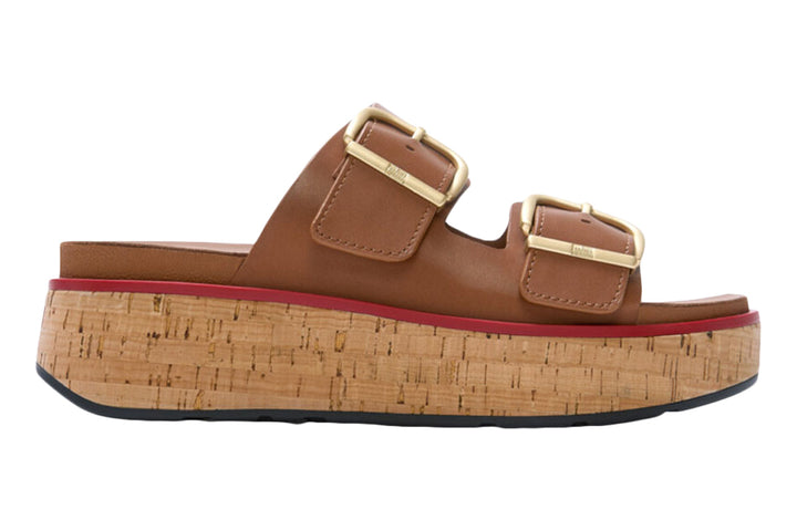 FitFlop Gen-FF Max Buckle Deep Tan Womens #color_brown-tan