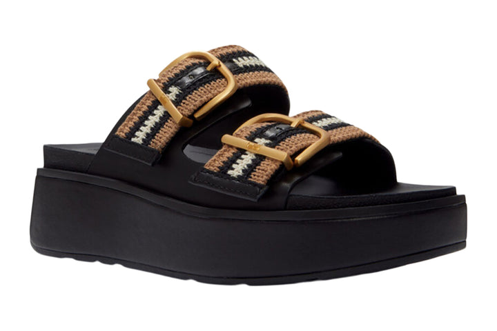FitFlop Gen-FF Max Buckle Black Mix Womens #color_black-multi