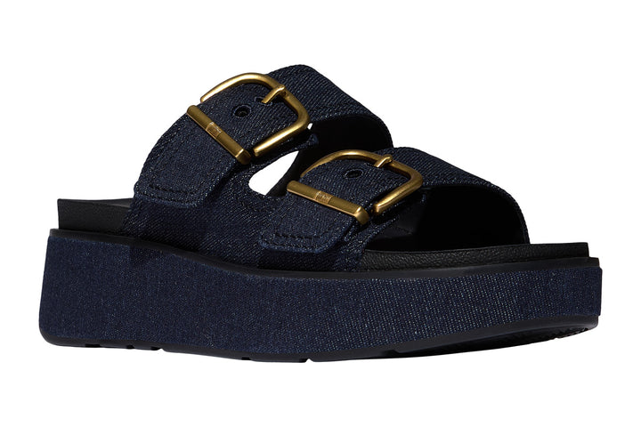 FitFlop Gen-FF Max Buckle Dark Denim Womens #color_navy