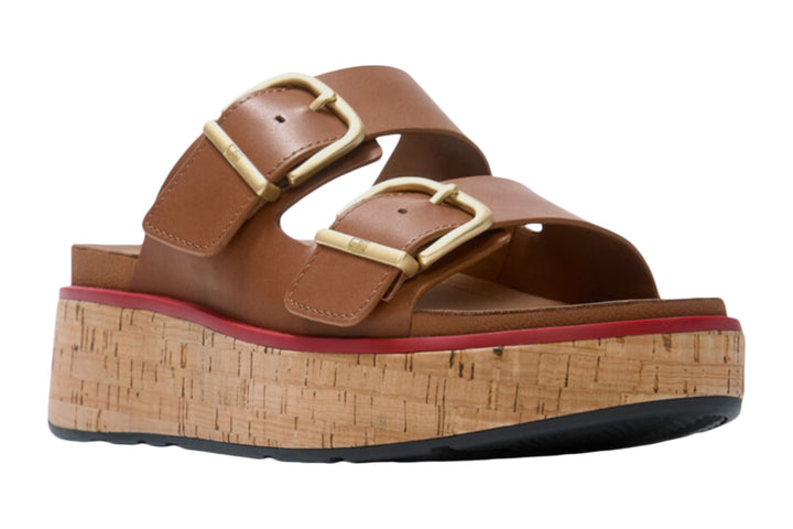 FitFlop Gen-FF Max Buckle Deep Tan Womens #color_brown-tan