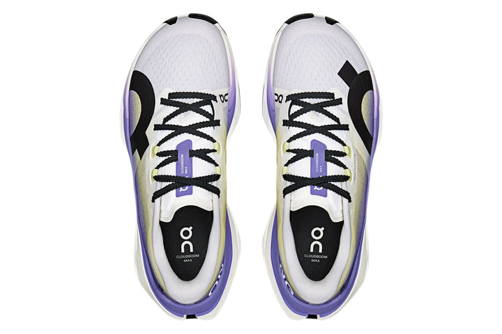 On Cloudboom Max B White/Celeste Womens #color_whilte-multi-blues-pinks