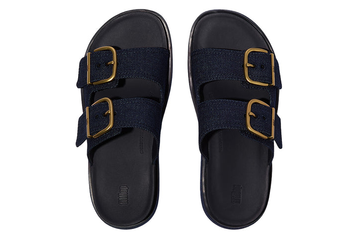 FitFlop Gen-FF Max Buckle Dark Denim Womens #color_navy