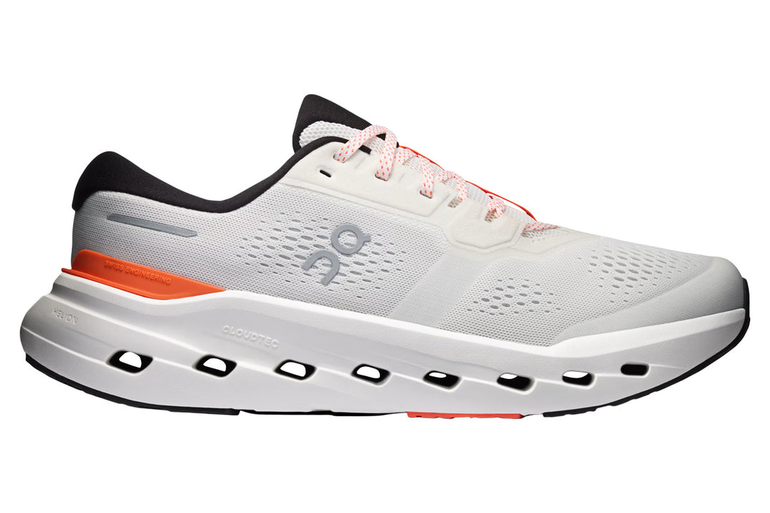 On Cloudrunner 3 D Ivory/Flame Mens #color_white