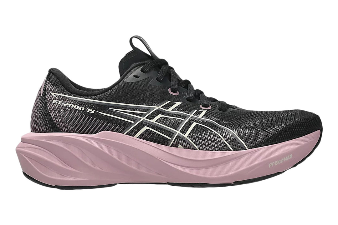 Asics GT-2000 15 B Black/Taro Purple Womens #color_black-multi-pinks