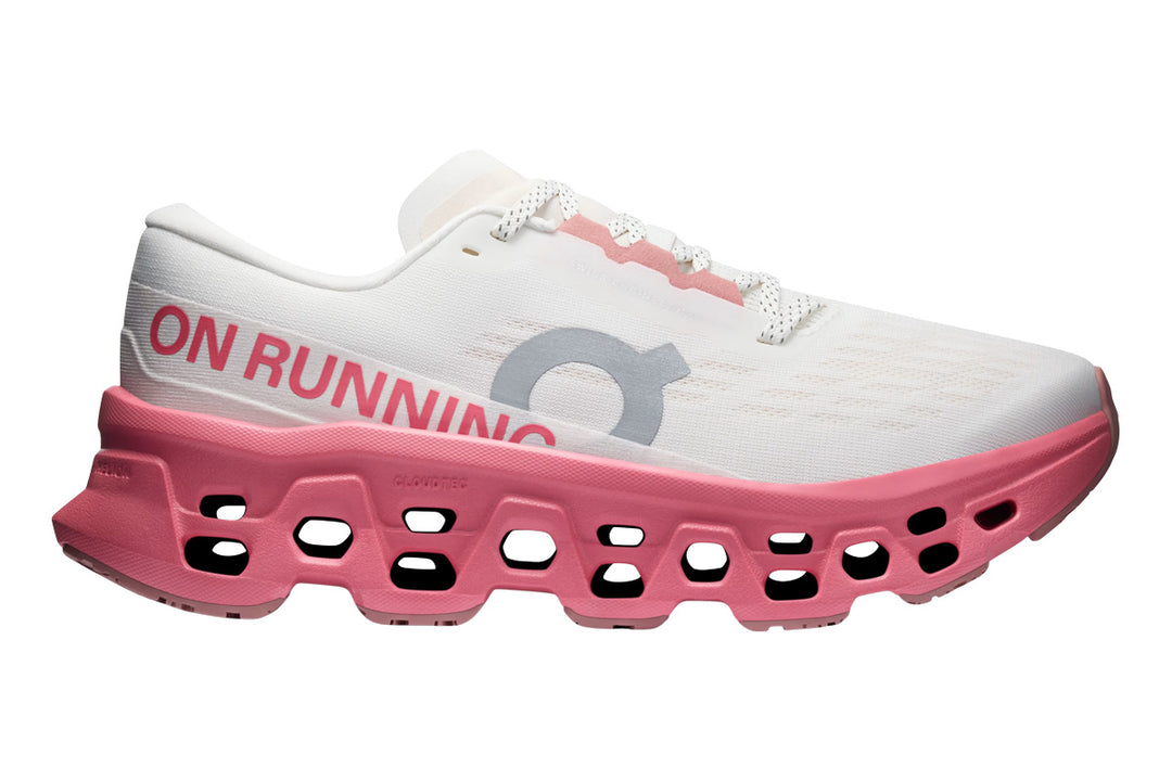 On Cloudmonster 3 B Ivory/Camellia Womens #color_grey-multi-pinks