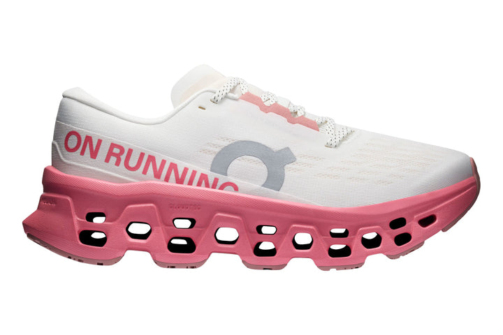 On Cloudmonster 3 B Ivory/Camellia Womens #color_grey-multi-pinks