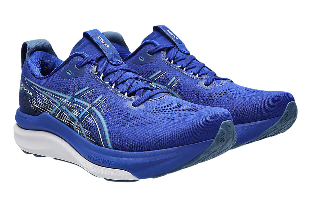 Asics Gel-Kayano 33 D Prussion Blue/White Mens #color_blue-electric-blue