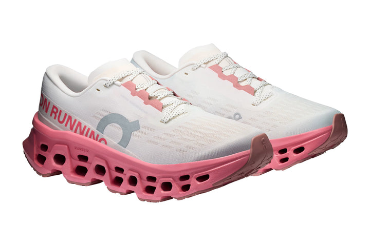 On Cloudmonster 3 B Ivory/Camellia Womens #color_grey-multi-pinks