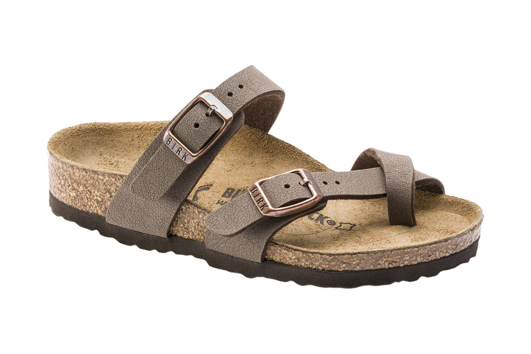 Birkenstock Mayari N Mocca BirkiBuc Kids #color_brown