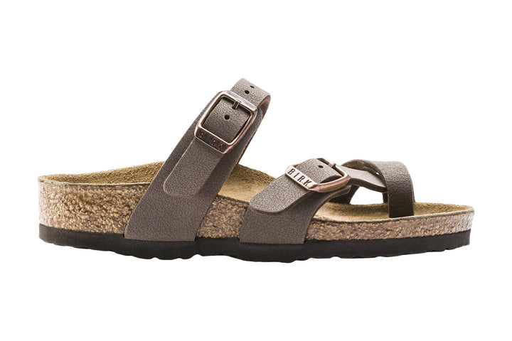 Birkenstock Mayari N Mocca BirkiBuc Kids #color_brown