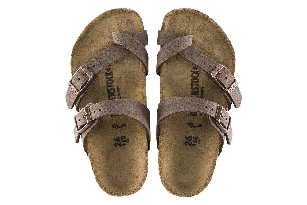 Birkenstock Mayari N Mocca BirkiBuc Kids #color_brown