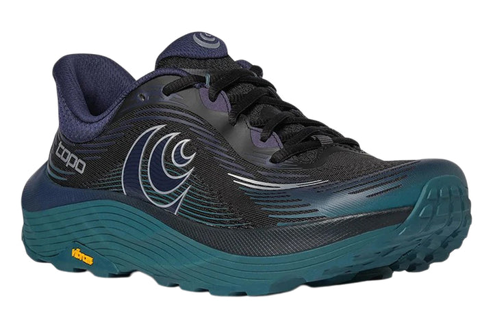 Topo Ultraventure 5 Wide Black/Dark Teal Mens #color_black-multi-greens