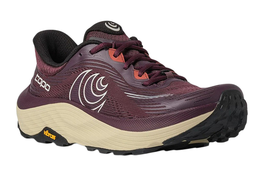 Topo Ultraventure 5 Maroon/Tan Womens #color_red-maroon