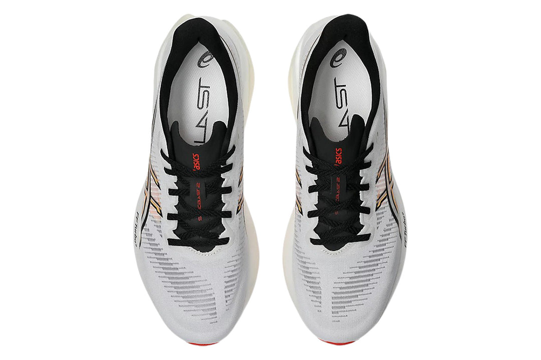 Asics Sonicblast 2 D White/Stadium Orange Mens #color_white-multi