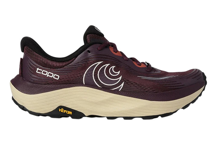 Topo Ultraventure 5 Maroon/Tan Womens #color_red-maroon