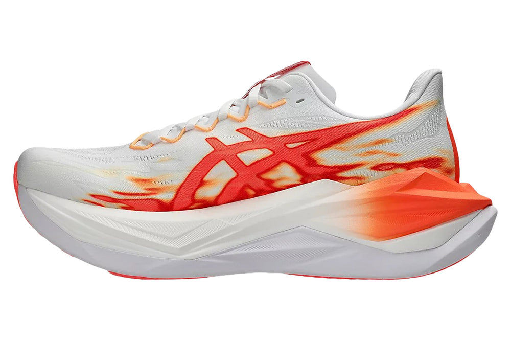 Asics Superblast 3 D White/Orange Glow Unisex #color_white-multi-reds