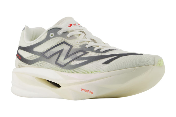 New Balance SuperComp Elite v6 B Grey Matter/Neo Flame Womens #color_white-multi