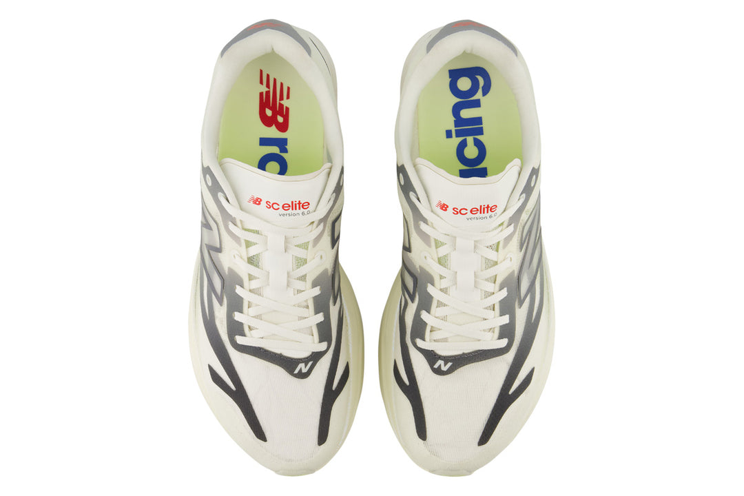 New Balance SuperComp Elite v6 D Pistachio Butter/Sea Salt Mens #color_white-multi