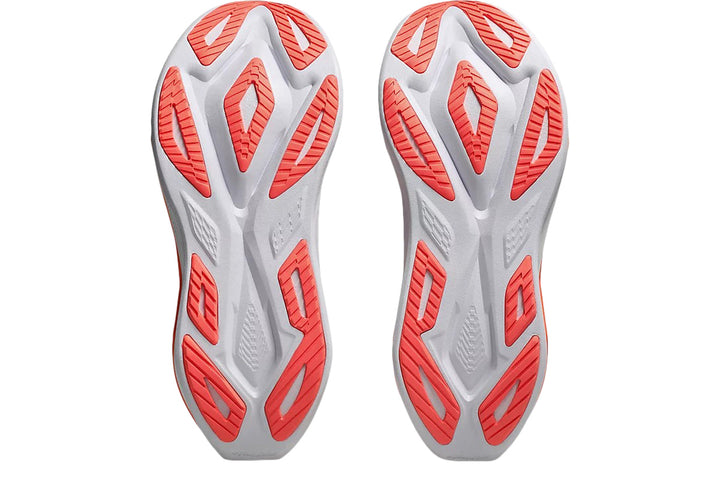 Asics Superblast 3 D White/Orange Glow Unisex #color_white-multi-reds