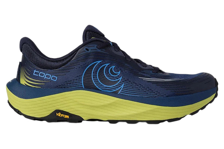 Topo Ultraventure 5 Blue/Lime Mens #color_navy-multi-greens