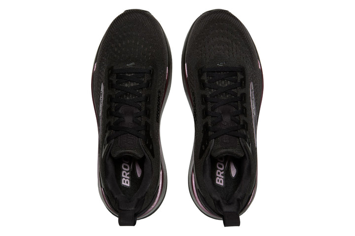 Brooks Ghost Max 4 D Black/Black/Rose Gold Womens #color_black-multi