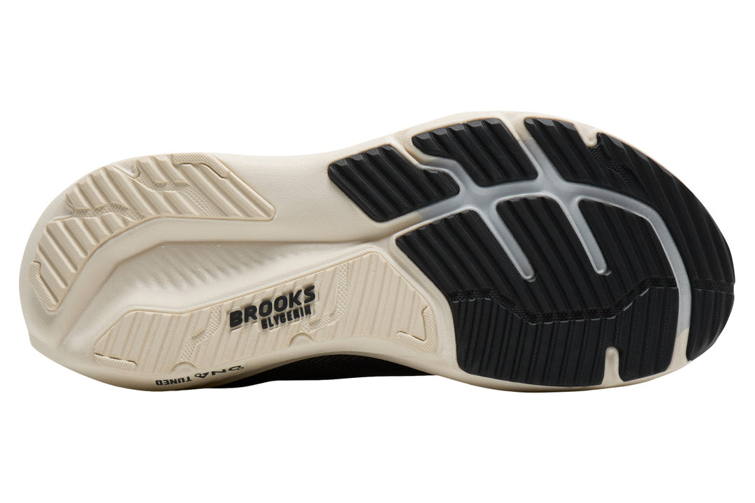 Brooks Glycerin 23 D Turbulence/Ebony/Clear Mens #color_grey-dark-grey