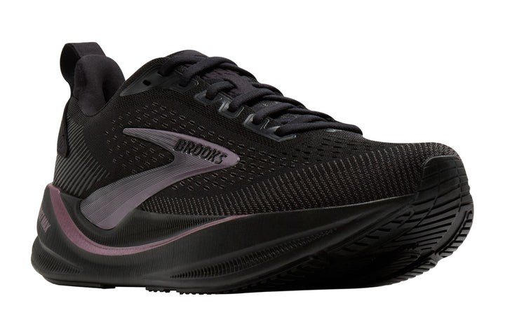 Brooks Ghost Max 4 B Black/Black/Rose Gold Womens #color_black-multi