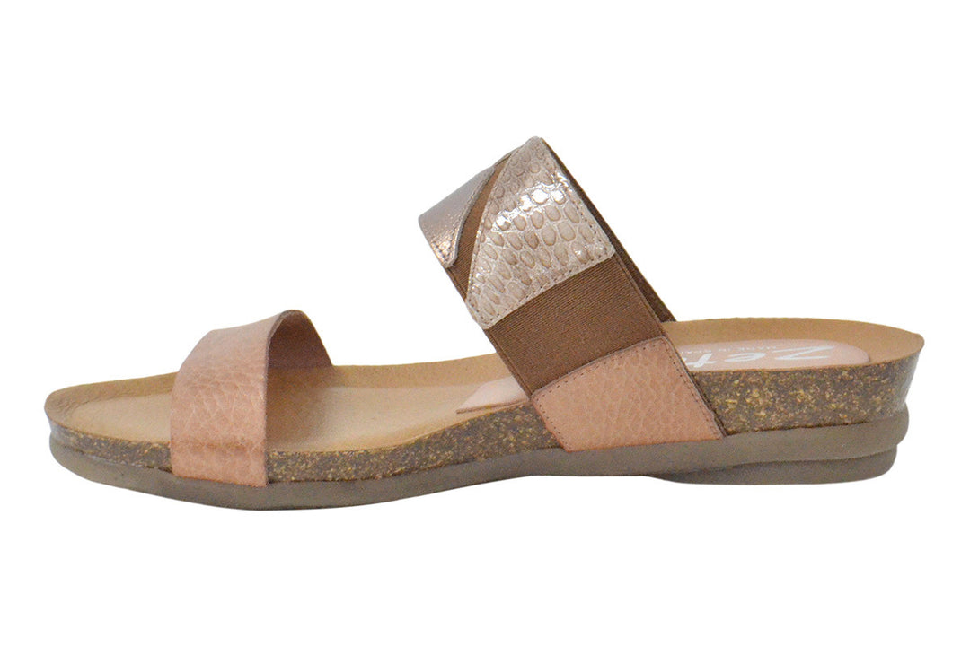 Zeta Resort Tan Python Combo Womens #color_prints-animal